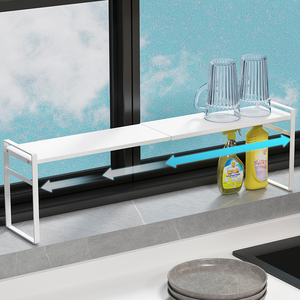 厨房窗台置物架窗户各种神器可伸缩桌面极窄款窗边收纳台面延长板