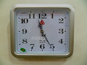 360熙熙公主0淘宝555三五钟表长方形客厅办公室壁挂表现代简约静音