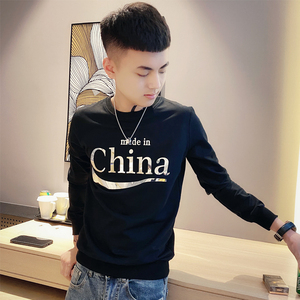 精神小伙套头卫衣