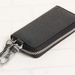 威可家专柜正品男士休闲纯牛皮钥匙包