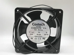 Costech 12038   A12B23HTS W00 230V 20/18W 交流12CM散热风扇