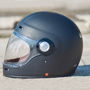 torc复古全盔摩托车头盔玻璃钢男女3c认证哈雷机车头灰四季安全帽