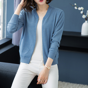 织布鸟女装百搭小外套短版新款秋季针织开衫毛衣外搭kr8890