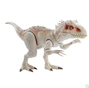 美泰侏罗纪世界2电影同款暴虐霸王龙声光恐龙模型gct95男孩玩具