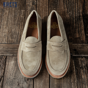 sanders百年英国手工老牌固特异乐福鞋休闲鞋雅痞绅士英产2115mks