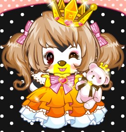 奥比岛 绝版套装 优雅活泼野蛮水晶暗夜公主 含表情 有特殊动作