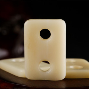 背云天然驼骨二饼佛珠手串配饰diy饰品配件挂坠