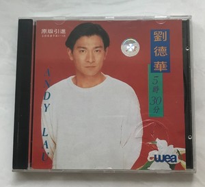 原装正版cd 刘德华 5时30分 谁人知  彩翎94年港压正价 全新未拆