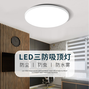 led三防灯吸顶灯过道灯现代简约厨房防潮防蚊防尘卫生间阳台灯具