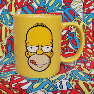 外贸原单辛普森一家The Simpsons卡通陶瓷马克水杯子周边个性潮杯
