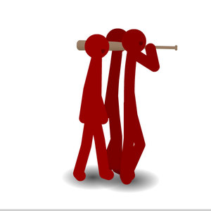 三个一起走路的火柴人flash版本动画源文件