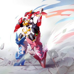 大火鸟玩具 魔姬变形系列 5in1超合体大魔姬套装可动人偶原创玩具