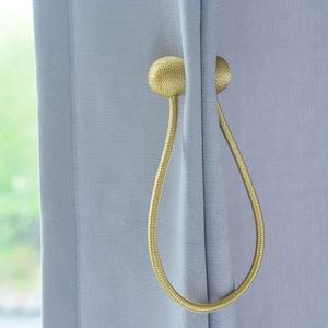 窗帘吸铁石夹子扣磁性绳子绑带一个韩国挂墙钩免打孔装饰家用磁铁