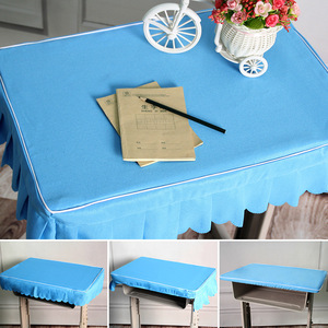 小学生桌布桌罩课桌套罩40×60天蓝色防水课桌布学校书桌课套桌罩