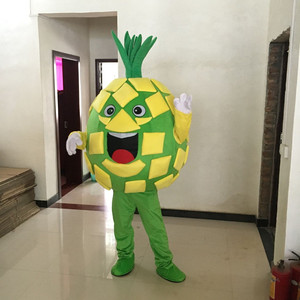 水果卡通人偶服装优质可爱舞台表演凤梨菠萝动漫宣传道具玩偶公仔
