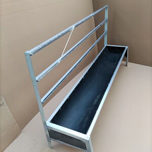 水槽塑料料槽羊槽子胶皮喂牛饲料槽采食专用新型猪佩奇畜牧设备23