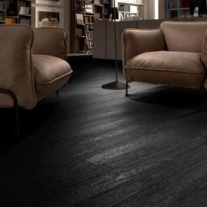 纯黑色木纹砖仿实木地板砖黑色仿古砖哑光防滑地板砖黑木地板瓷砖