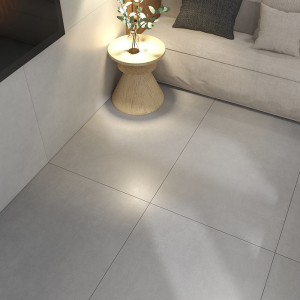 浅灰色微水泥瓷砖客厅地砖600x1200柔光防滑地板砖哑光卫生间墙砖