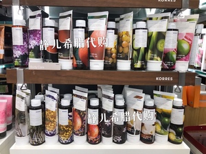 现货 静儿希腊珂诺诗Korres圣托里尼 茉莉 薄荷 佛手柑多款身体乳