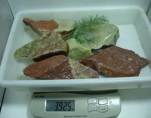 天然寿山石青田石原石叶腊石毛料雕刻原石小料印章摆件料3.8公斤