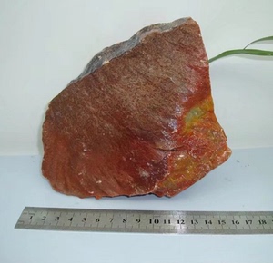 寿山石天然浙江红石原多色叶腊石毛料雕刻原石印章摆件料2公斤