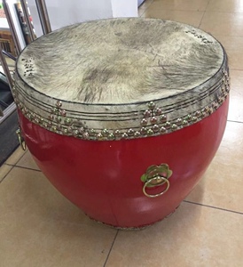 厂家直销正宗潮汕大锣鼓定做真牛皮鼓寺庙大小锣鼓尖角鼓威风堂鼓