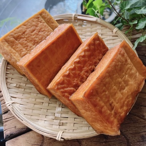 农家豆腐干自制柴火豆腐干豆腐湖南香干 无烟熏味 1份4块 满3包邮