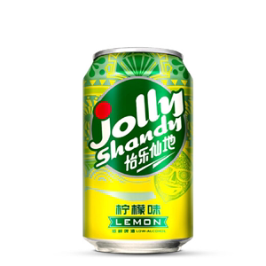 怡乐仙地（Jolly Shandy）柠檬味低醇果味啤酒330ml*24听 整箱装
