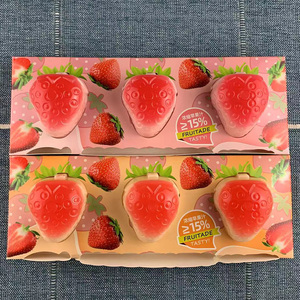 国产linshijia草莓味果冻300g