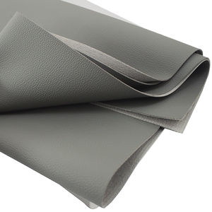 半米价 中灰色1mm加厚超纤皮革面料汽车坐垫沙发硬包软包皮革仿真