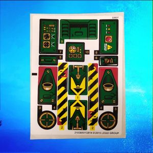 &nbsp;乐高幻影忍者飞天旋转机贴纸板套装70735配件21038 / 21039贴纸