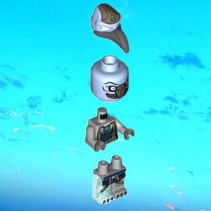 lego乐高气功传奇神兽70228风行鹫攻击战斗机 469509秃鹰配件表情