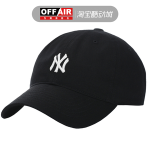 韩国MLB经典款NY小标棒球帽男LA弯檐遮阳帽软顶鸭舌帽子女