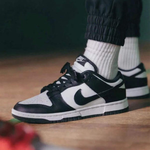 nike dunk low retro black耐克黑白熊猫 男女休闲板鞋dd1391-100