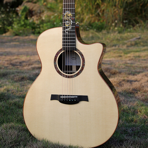 麦杰克吉他2020新款全单中国风a3 a4龙琴专业指弹全单板吉他