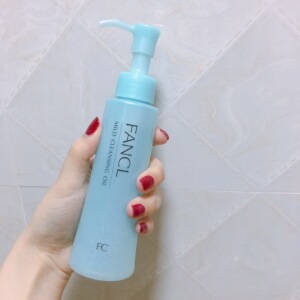 日本fancl芳珂卸妆油温和无添加纳米速净卸妆油液孕妇可用120ml