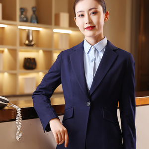 衣研堂酒店大堂经理西服收银工作员长袖服装新款职业秋冬套装服饰