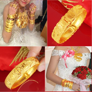 黄金新娘结婚首饰套装