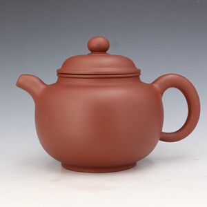 紅泥掇球紫砂壺台商訂製民間工坊何燕萍款实体店回流90年代360cc