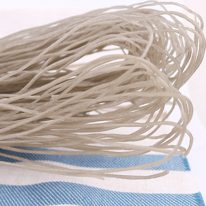 临海豆面台州绿豆面手工红薯粉丝粉条面条浙江特产商用石塘炒豆面