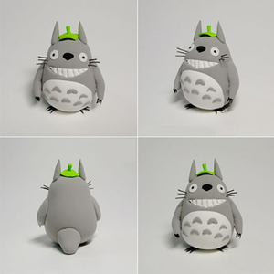 「雪粒树」diy材料包●难度①星|龙猫|超轻纸粘土新手工礼物亲子