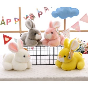 仿真小白兔毛绒玩具玩偶可爱趴趴兔兔公仔布娃娃儿童生日礼物女孩