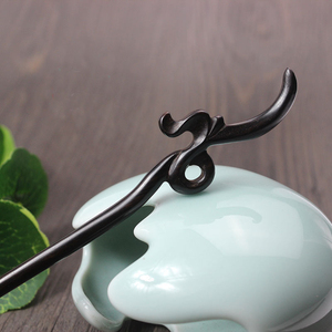 古典古风木簪木头发簪木质发钗簪子檀木汉服女发箍简约盘发礼物