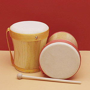 奥尔夫打击乐器儿童手提鼓羊皮手敲鼓幼儿园老师用手拍鼓儿童玩具