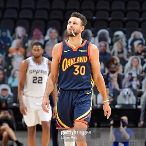 【堂堂】nike nba 金州勇士 奥克兰 库里 au 城市版 球员版球衣
