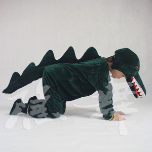 定做款 儿童动物演出服 鳄鱼衣服 鳄鱼服装 鳄鱼演出服