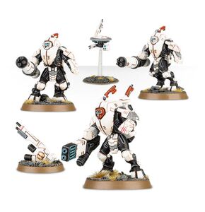 【泰拉战锤】 战锤40k 模型 钛帝国 xv25隐形战斗服(现货)