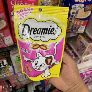 日本进口正品mars玛氏宠物猫粮dreamies夹心酥零食洁齿 かつお味