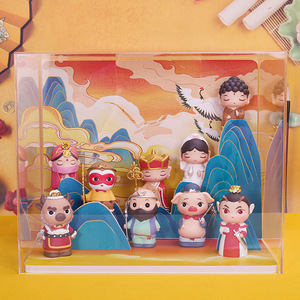 非遗文化国潮q版大话西游盲盒手办大闹天空中国风创意送孩子礼品