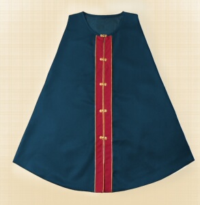 西洲曲仿孔府比甲明制圆领传统汉服圈金汉服春夏秋冬